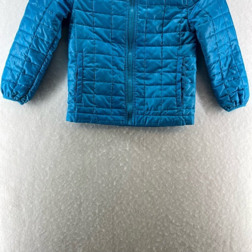 Pacific Trail Jacket Youth M 5/6 Quilted Full Zip Long Sleeve Insulated Blue - Picture 5 of 12
